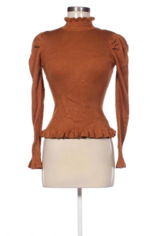 Γυναικείο πουλόβερ Drole De Copine, Μέγεθος M, Χρώμα Καφέ, Τιμή 8,99 €