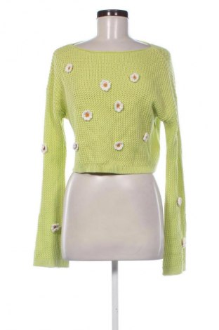 Дамски пуловер Fb Sister, Размер S, Цвят Зелен, Цена 10,73 €