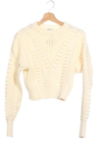 Дамски пуловер FullaModa, Размер XS, Цвят Екрю, Цена 4,00 €