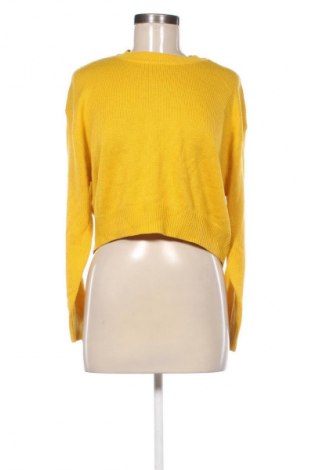 Дамски пуловер H&M Divided, Размер S, Цвят Жълт, Цена 13,29 €