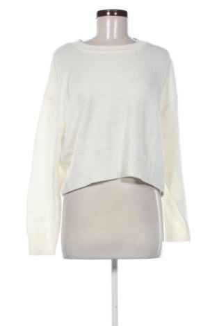 Дамски пуловер H&M Divided, Размер L, Цвят Бял, Цена 9,20 €