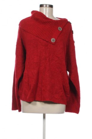 Дамски пуловер LCW, Размер M, Цвят Червен, Цена 7,15 €