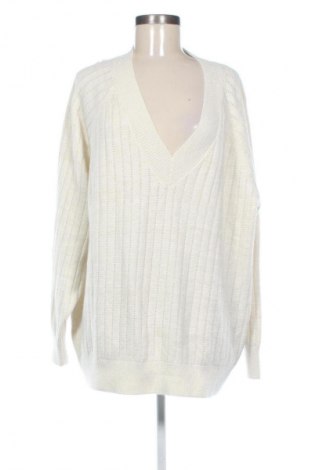 Dámský svetr Ms Mode, Velikost 4XL, Barva Krémová, Cena  209,00 Kč