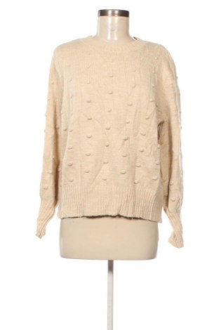 Pulover de femei Object, Mărime L, Culoare Bej, Preț 51,99 Lei