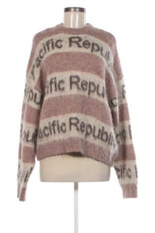 Дамски пуловер Pull&Bear, Размер L, Цвят Многоцветен, Цена 2,55 €