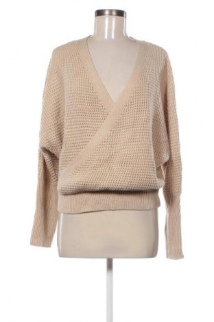 Damski sweter SHEIN, Rozmiar S, Kolor Beżowy, Cena 80,99 zł