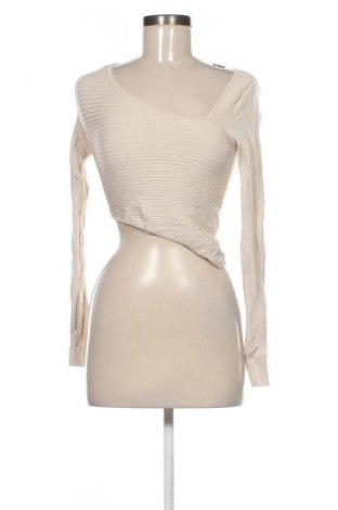 Pulover de femei Stradivarius, Mărime S, Culoare Bej, Preț 37,99 Lei