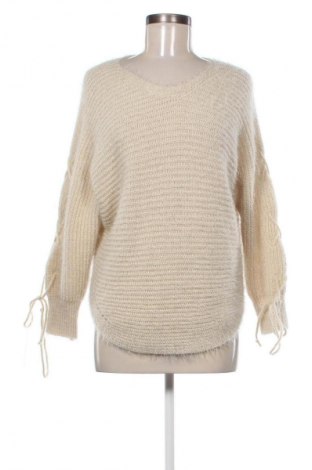 Pulover de femei Unbranded, Mărime M, Culoare Ecru, Preț 76,86 Lei