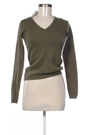 Γυναικείο πουλόβερ United Colors Of Benetton, Μέγεθος XS, Χρώμα Πράσινο, Τιμή 13,17 €