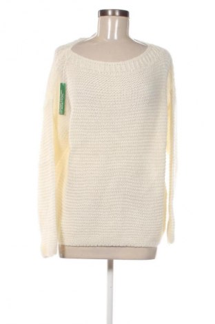 Pulover de femei United Colors Of Benetton, Mărime M, Culoare Alb, Preț 141,99 Lei