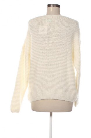 Női pulóver United Colors Of Benetton, Méret M, Szín Fehér, Ár 13 449 Ft