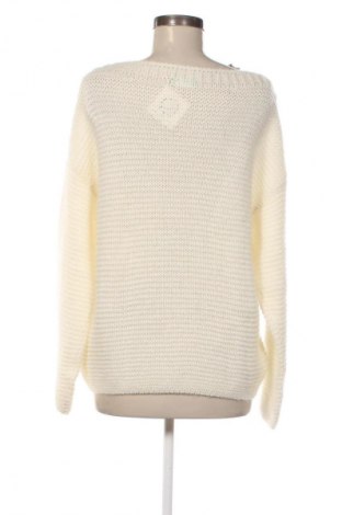 Női pulóver United Colors Of Benetton, Méret L, Szín Fehér, Ár 13 449 Ft