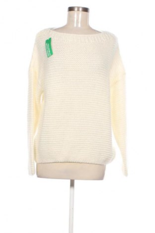 Női pulóver United Colors Of Benetton, Méret M, Szín Fehér, Ár 13 449 Ft