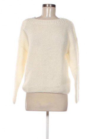 Női pulóver United Colors Of Benetton, Méret S, Szín Fehér, Ár 13 449 Ft