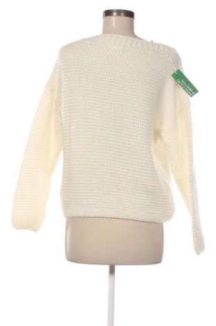 Női pulóver United Colors Of Benetton, Méret S, Szín Fehér, Ár 13 449 Ft