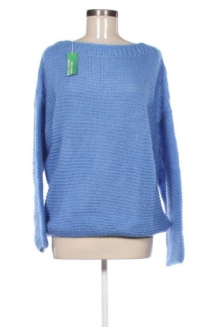Női pulóver United Colors Of Benetton, Méret L, Szín Kék, Ár 13 449 Ft
