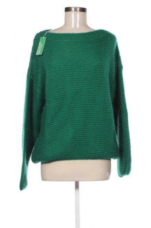 Női pulóver United Colors Of Benetton, Méret L, Szín Zöld, Ár 13 449 Ft