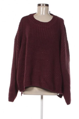 Дамски пуловер Urban Classics, Размер 4XL, Цвят Червен, Цена 20,96 €
