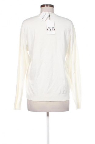 Дамски пуловер Zara, Размер S, Цвят Екрю, Цена 24,36 €