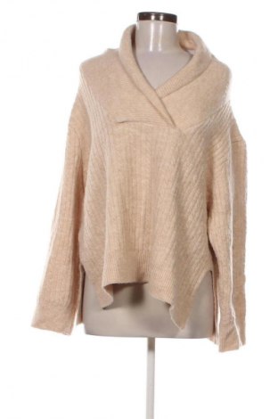 Pulover de femei Zara, Mărime M, Culoare Bej, Preț 77,99 Lei