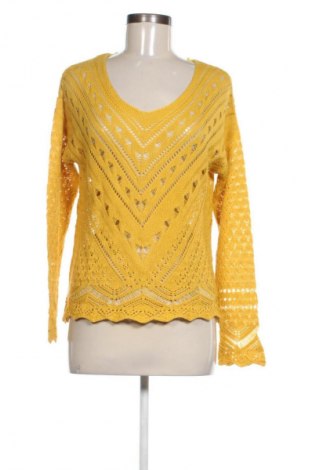 Pulover de femei Zebra, Mărime M, Culoare Galben, Preț 17,99 Lei