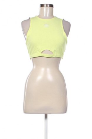 Γυναίκειο αθλητικό τοπ Adidas Originals, Μέγεθος M, Χρώμα Κίτρινο, Τιμή 14,99 €