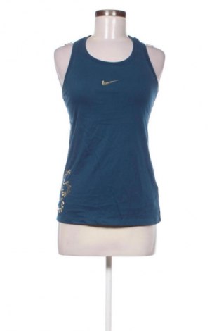 Дамски спортен топ Nike, Размер S, Цвят Син, Цена 17,38 €