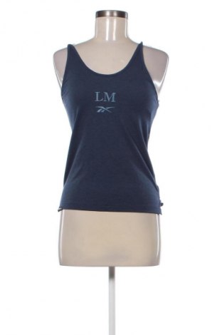 Γυναίκειο αθλητικό τοπ Reebok, Μέγεθος XS, Χρώμα Μπλέ, Τιμή 10,99 €