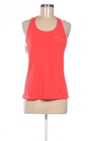 Γυναίκειο αθλητικό τοπ Salomon, Μέγεθος M, Χρώμα Κόκκινο, Τιμή 21,99 €