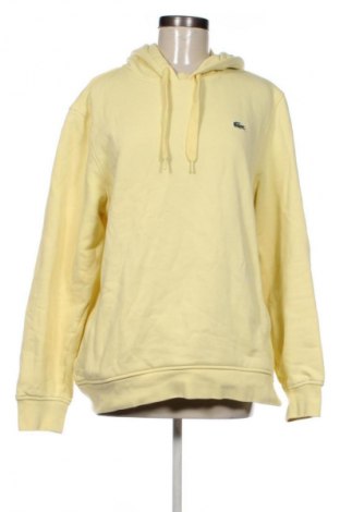 Γυναικείο φούτερ Lacoste, Μέγεθος XL, Χρώμα Κίτρινο, Τιμή 49,99 €