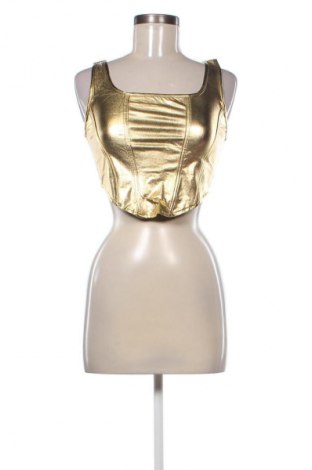 Γυναικείο τοπ SHEIN, Μέγεθος S, Χρώμα Χρυσαφί, Τιμή 13,99 €