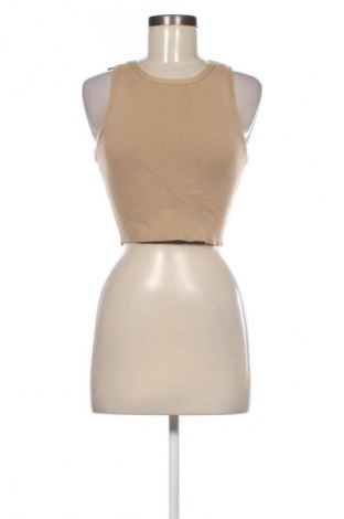 Γυναικείο τοπ Zara, Μέγεθος S, Χρώμα  Μπέζ, Τιμή 6,99 €