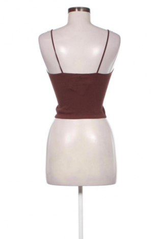 Top de femei Zara, Mărime XS, Culoare Maro, Preț 46,92 Lei