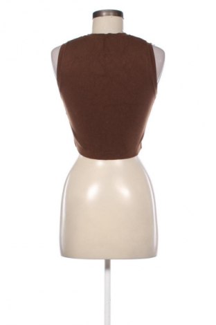 Top de femei Zara, Mărime L, Culoare Maro, Preț 46,92 Lei