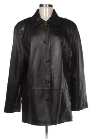 Δερμάτινο γυναικείο παλτό Fabiani, Μέγεθος XL, Χρώμα Μαύρο, Τιμή 72,42 €