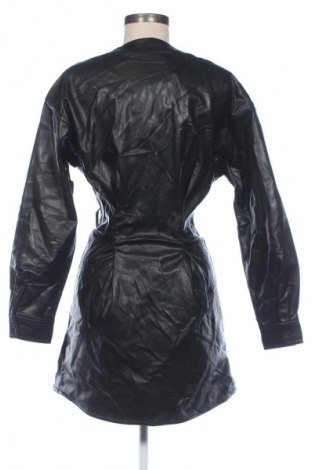 Δερμάτινο γυναικείο παλτό H&M, Μέγεθος S, Χρώμα Μαύρο, Τιμή 41,99 €