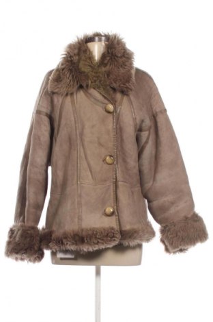 Damen Ledermantel Unbranded, Größe L, Farbe Braun, Preis 112,99 €