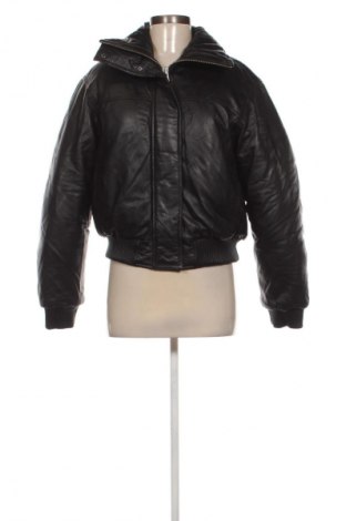 Дамско кожено яке AllSaints, Размер L, Цвят Черен, Цена 178,95 €