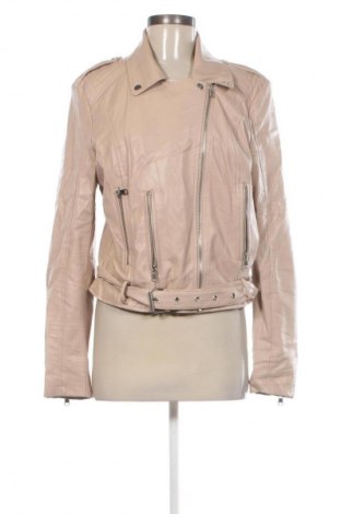 Geacă de piele pentru femei Amisu, Mărime L, Culoare Bej, Preț 68,99 Lei