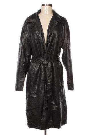 Női bőrdzseki Bershka, Méret L, Szín Fekete, Ár 1 539 Ft