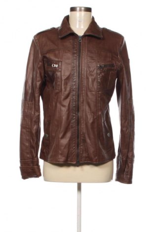 Дамско кожено яке De Nicola Pelletteria, Размер L, Цвят Кафяв, Цена 50,10 €