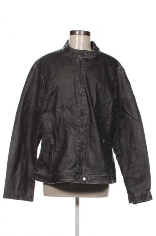 Γυναικείο δερμάτινο μπουφάν Gina Benotti, Μέγεθος XXL, Χρώμα Καφέ, Τιμή 16,99 €