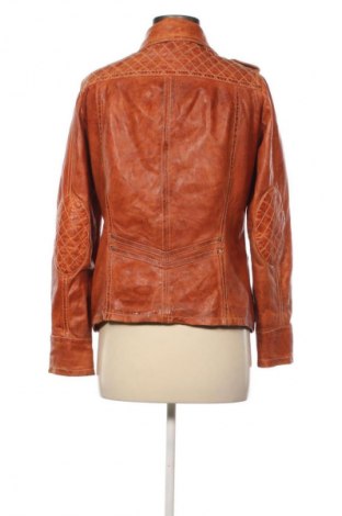 Dámska kožená bunda  Gipsy, Veľkosť M, Farba Oranžová, Cena  51,95 €