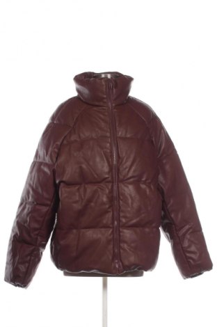 Γυναικείο δερμάτινο μπουφάν H&M, Μέγεθος L, Χρώμα Κόκκινο, Τιμή 17,99 €