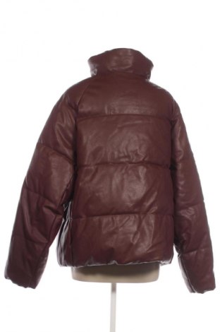 Γυναικείο δερμάτινο μπουφάν H&M, Μέγεθος L, Χρώμα Κόκκινο, Τιμή 17,99 €