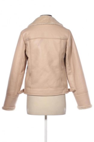 Дамско кожено яке Mohito, Размер S, Цвят Бежов, Цена 19,94 €