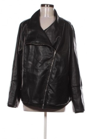 Damska kurtka skórzana SHEIN, Rozmiar 3XL, Kolor Czarny, Cena 67,99 zł