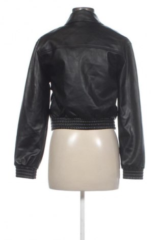 Dámska kožená bunda  Stradivarius, Veľkosť S, Farba Čierna, Cena  23,95 €