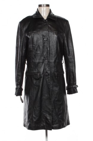 Дамско кожено яке Tchibo, Размер L, Цвят Черен, Цена 50,10 €