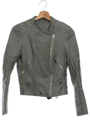 Geacă de piele pentru femei Unbranded, Mărime S, Culoare Verde, Preț 48,99 Lei